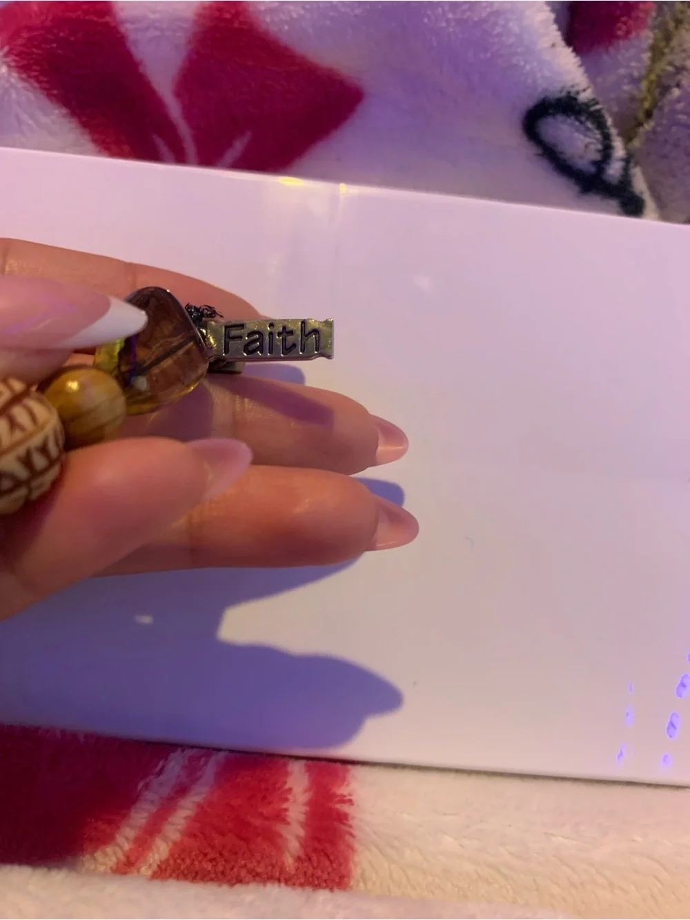 Handmade Boho Earth Tone Statement Beaded Bracelet - Amber & Wood